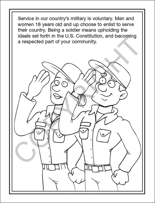 American Heroes Bulk Coloring Books - Add Your Imprint — ZoCo Products